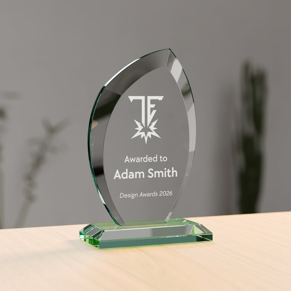 Jade Plaque Award - 165mm, engraved to order - Trade Engraving UK