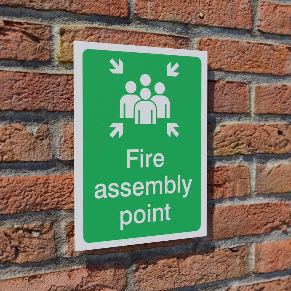 Fire Assembly Point safety sign
