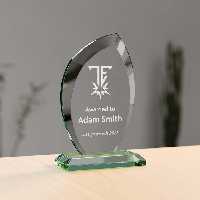 Jade Plaque Award - 165mm, engraved to order - Trade Engraving UK