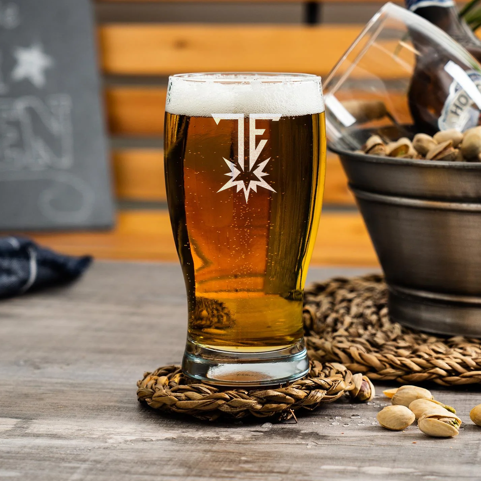 Tulip Pint Beer Glass